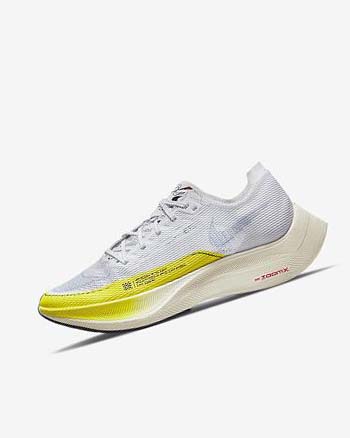 Nike ZoomX Vaporfly Next% 2 Blancos Amarillos Azules | MX 4511